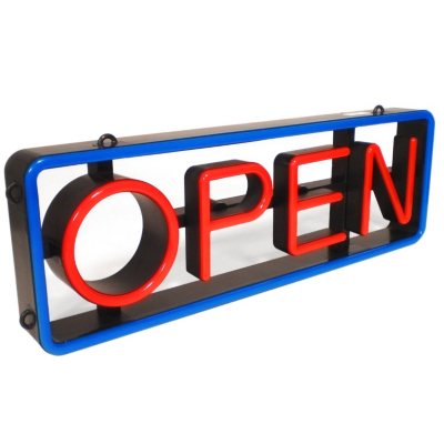 LED Swivel Open Sign