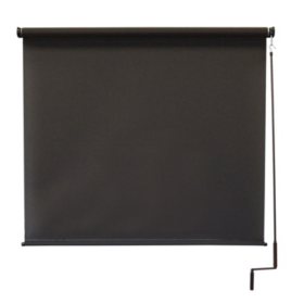 Cordless Outdoor Sun Shade with Removeable Pole - Shale