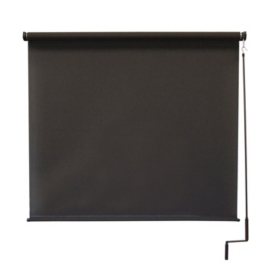 Cordless Outdoor Sun Shade with Removeable Pole - Shale
