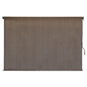 Cordless Outdoor Sun Shade with Removeable Pole - Basalt
