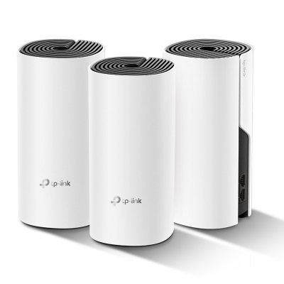 TP-Link Tri-Band Wi-Fi 6 Mesh Router System, 2- Mesh Routers, Coverage up  to 5,500 Sq. ft.