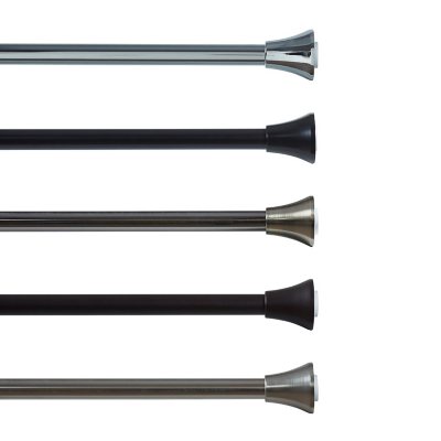 Lavender & Sage Shower Curtain Rod & 12-Piece Hook Set