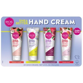 eos Moisturizing Hand Cream, Holiday Collection (2.5 fl. oz., 4 pk.)