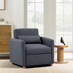 Serta Connor Twin Size Convertible Chair, Assorted Colors