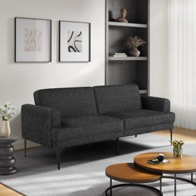 Serta Preston Convertible Polyester Fabric Sofa