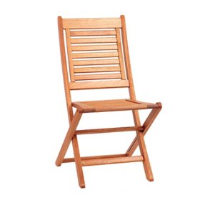 Amazonia Finland 2-Piece 100% FSC Folding Patio Dining Chairs