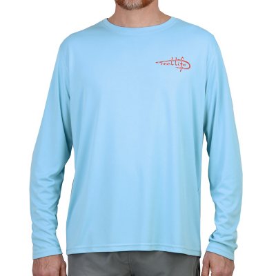 Us Men’s Size XLARGE NEW REEL LIFE Performance Long Sleeve Fishing/Sport Shirt 