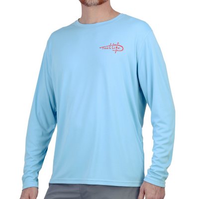 REEL LIFE Performance Long Sleeve Fishing/Sport Shirt (Us Men’s Size LARGE)  NEW!