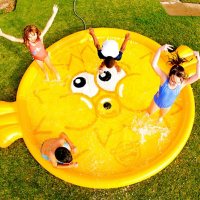 BigMouth Inflatable Giant Yard Blow Fish Splash Pad		