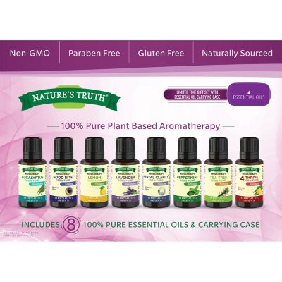 Aromatherapy Essential Oils (8 pk.) - Sam's Club