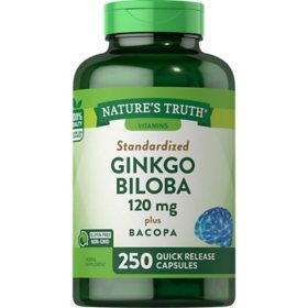 Nature's Truth Ginkgo Biloba 120mg (250 ct.)