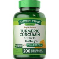 Nature's Truth Turmeric Curcumin Softgels 1,600mg (200 ct.)
