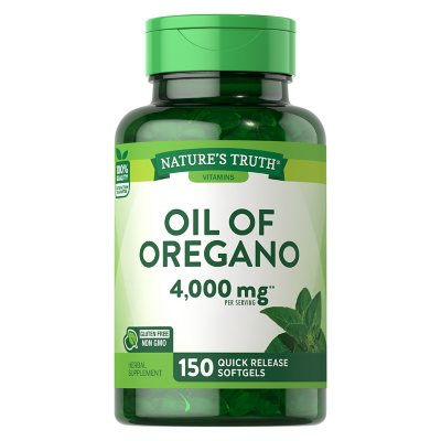 Nature's Truth Oil of Oregano 4,000 mg. Quick Release Softgels (150 ct.) -  Sam's Club