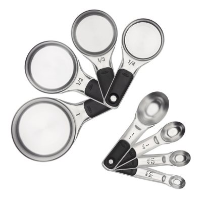 OXO 8-Piece Stainless Steel Measuring Cups and Spoons Set - Sam's Club