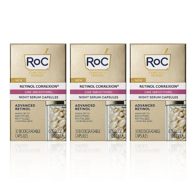 retinol correxion night serum capsules