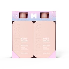 MONDAY Haircare MOISTURE Body Wash Bundle, 34 fl. oz., 2 pk.