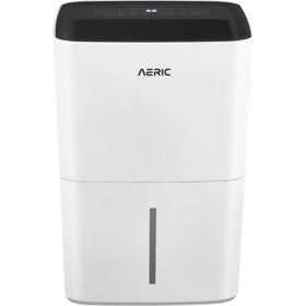 Aeric 50-Pint Portable Dehumidifier with Pump & Drain