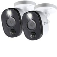 Swann Add on 1080P Bullet Camera with Warning Spotlight (Add on 2 pack)