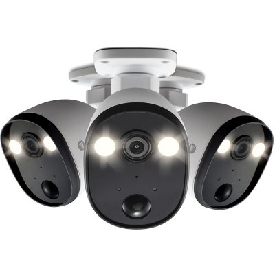 Swann 1080P Outdoor Powered Wi-Fi Spotlight Surveillance Camera (3 Pack) - Sam's  Club