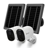 Swann Security 1080p Xtreem Wire-Free Security Camera (2-pack) w/16GB Card and Two Solar Panels Solar