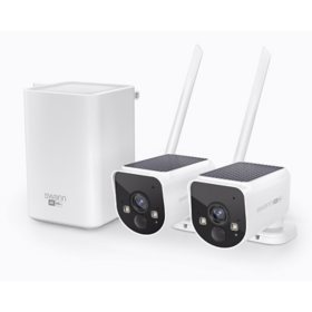 Swann MaxRanger4K 4K Cameras with 64GB NVR Security System, 2pk.