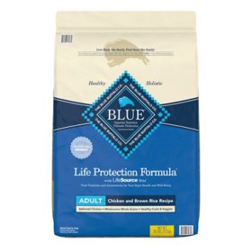 Blue Life Protection Formula Dry Dog Food, Chicken & Brown Rice, 38 lbs.