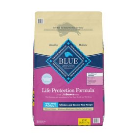 Blue Buffalo Life Protection Formula Adult Dry Dog Food, Chicken & Brown Rice 26 lbs.