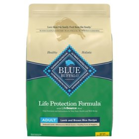 Blue Life Protection Formula Dry Dog Food, Lamb & Brown Rice, 36 lbs.