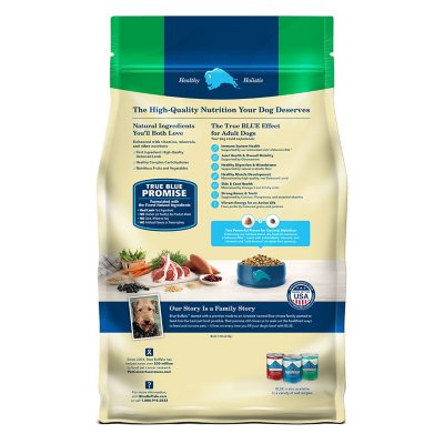 What are the ingredients hotsell in blue dog food