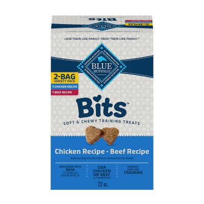 Blue Buffalo Blue Bits Soft Moist Training Treats Chicken Beef