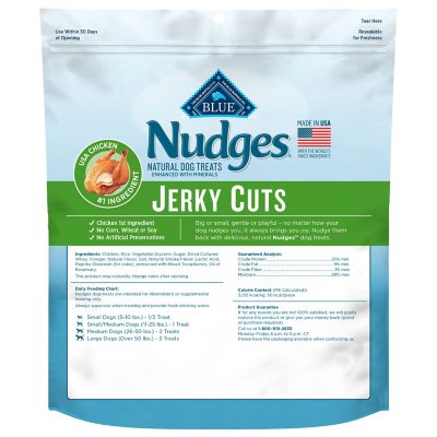 Nudge dog clearance treats