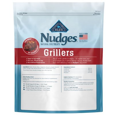 Nudges chicken grillers dog 2024 treats