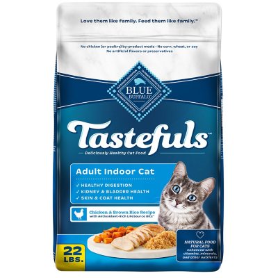 Blue Buffalo Tastefuls Adult Indoor Cat Food Chicken Brown Rice