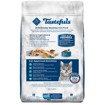 Blue Buffalo Tastefuls Adult Indoor Cat Food Chicken Brown Rice