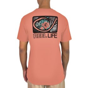 Reel Life Men's Neptune Ocean Washed T-Shirt 