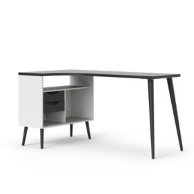 Tvilum Mid Century L Home Office Desk Various Colors Sam S Club