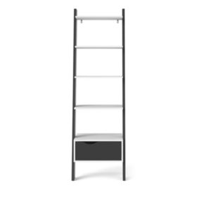 Tvilum Diana Leaning Bookcase With 1 Drawer Choose A Color