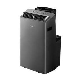 Midea Duo 10,000 DOE (12,000 BTU ASHRAE) Smart Inverter Portable Air Conditioner, For Spaces up to 450 Sq. Ft.