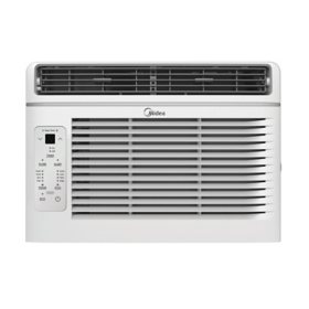 Media 6,000 BTU Easy Cool Electronic Window Air Conditioner with Remote Control