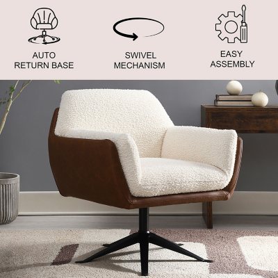 Helvetica leather office online chair review