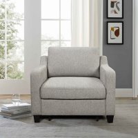Marley Stain-Resistant Fabric Chair With Pullout Bed Deals
