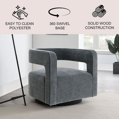 Luna best sale swivel chair