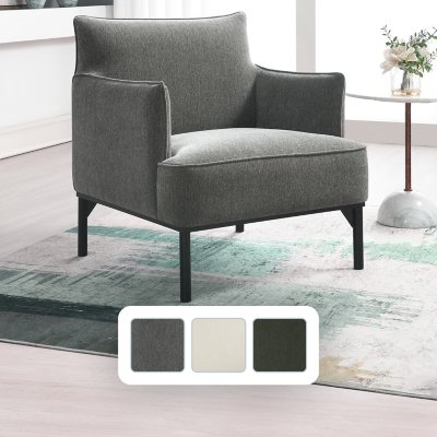 Gatsby Modern Stain Resistant Velvet Accent Chair Assorted Colors