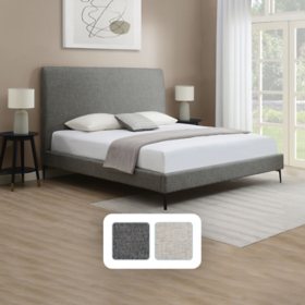 Regina Upholstered Bed, Assorted Sizes And Colors