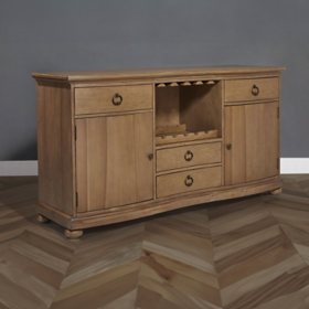 Toscana Solid Wood Dining Server 68", Brown		