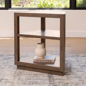 Marlow Solid Wood End Table, Natural