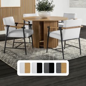 Parker 5-Piece Dining Set, Assorted Colors