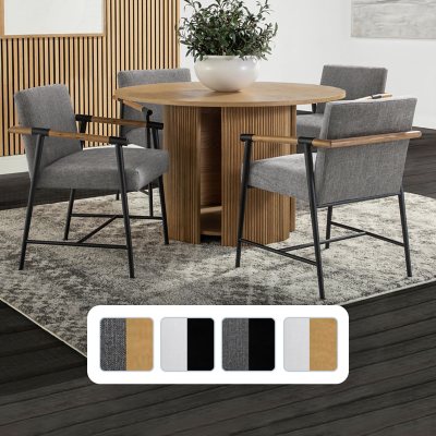 Parker 5-Piece Dining Set, Assorted Colors