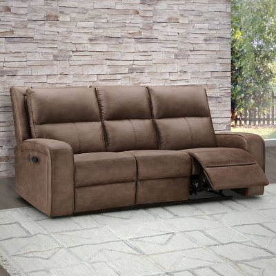 Sam's club discount leather recliner sofa