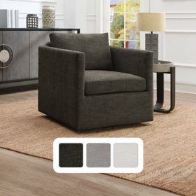 Marlow Fabric Swivel Chair